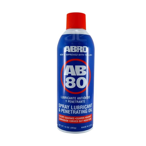 Abro - AB80 - Lubricante Antióxido Penetrante 283 g - 12 unidades