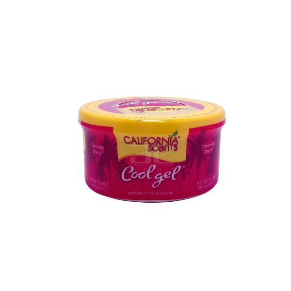 California - Scents - Cool gel - Coronado Cherry - 70 g - 12 unidades